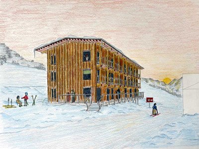 Nach Bergsturz bei Blatten: Neues Holzhotel in Rekordzeit aufgestellt