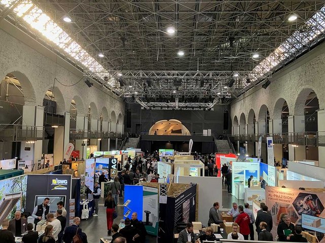 Mehr als 3000 Teilnehmende informierten sich am 29. Internationalen Holzbau Forum über die Themen der Holzbaubranche. 