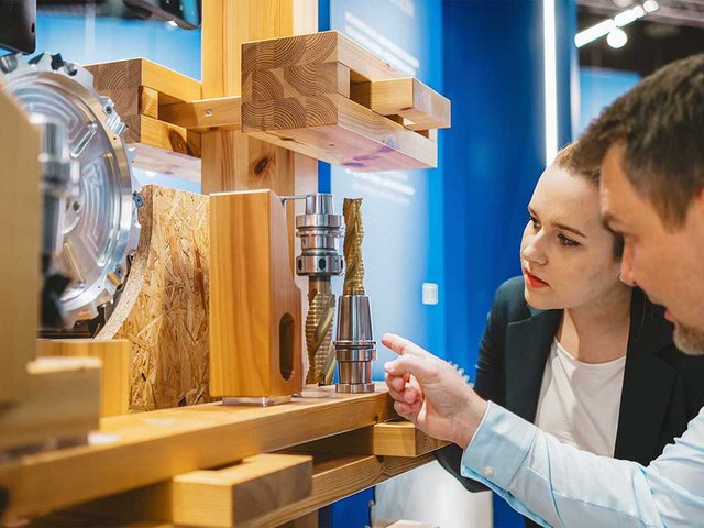 Die Messe Holz-Handwerk findet vom 24. bis 27. März 2026 zusammen mit der Fensterbau Frontale in Nürnberg statt.