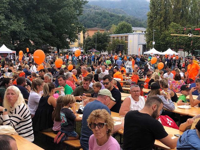 «Pentathlon del Boscaiolo» in Losone (TI)
